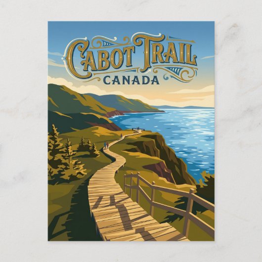 Skyline Trail Canada Briefkaart (Voorkant)