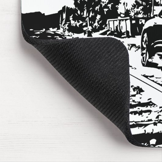 Skyline Train Tracks shot Muismat (Hoek)