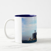 skyline tweekleurige koffiemok (Links)