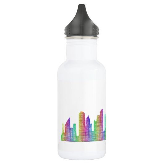 Skyline uit Chicago Waterfles (Links)