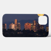 Skyline van Bellevue uit het meer van Washington i Case-Mate iPhone Case (Achterkant (horizontaal))
