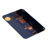 Skyline van Bellevue uit het meer van Washington i Magneet (Rechterzijde)