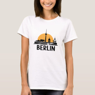 skyline van berlijn t-shirt