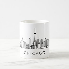 Skyline van Chicago – CityScape Design Koffiemok