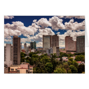 Skyline van de hotels in Polanco Mexico City