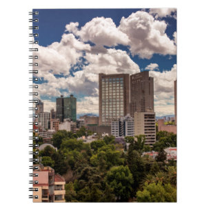 Skyline van de hotels in Polanco Mexico City Notitieboek