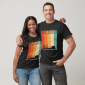 Skyline van Hamburg T-shirt (Unisex)