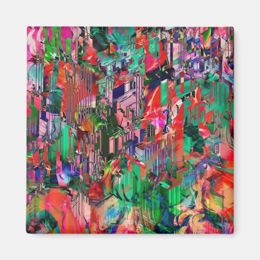 Skyline van het Abstracte City-gebouw van de Revel Magneet (Voorkant)