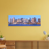 Skyline van het centrum van Boston uit het binnenl Canvas Afdruk (Insitu (Woonkamer))