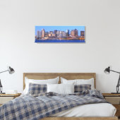 Skyline van het centrum van Boston uit het binnenl Canvas Afdruk (Insitu (Slaapkamer))
