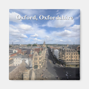 Skyline van het historische Oxford in Oxfordshire, Magneet