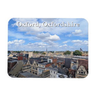Skyline van het historische Oxford in Oxfordshire, Magneet