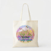 skyline van miami-canvas tas (Voorkant)