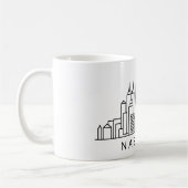 Skyline van Nashville – CityScape Design Koffiemok (Links)