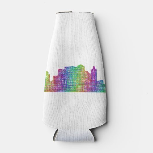 skyline van Nashville Flesjeskoeler (Voorkant)