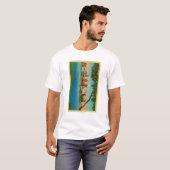 Skyline van Oakland over het Merritt-meer T-shirt (Voorkant volledig)