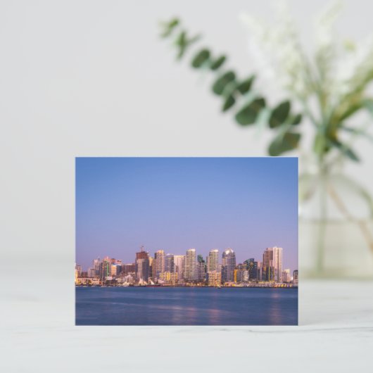 Skyline van San Diego Briefkaart (Staand voorkant)