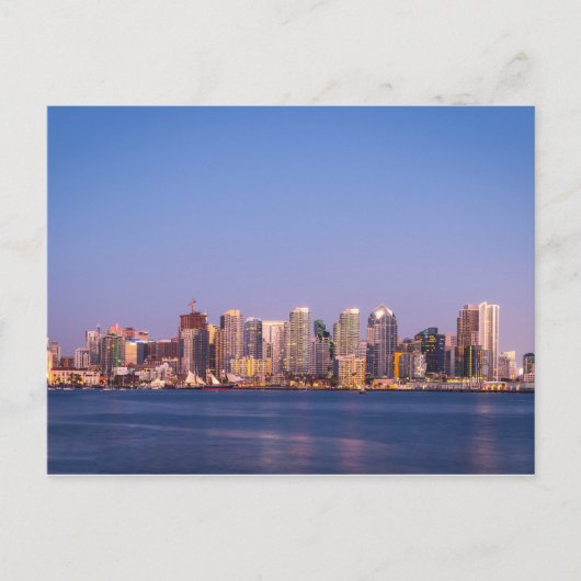 Skyline van San Diego Briefkaart (Voorkant)
