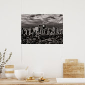 Skyline van Toronto vanaf Riverdale Park nr. 4 Poster (Keuken)