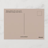 Skyline van Zahlé Libanon Briefkaart (Achterkant)