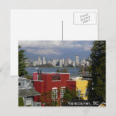 Skyline, Vancouver, BC Briefkaart (Voorkant / Achterkant)