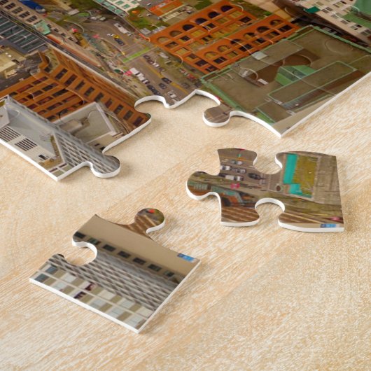 Skyline Vancouver. Jigzaag Puzzle Legpuzzel (Zijkant)