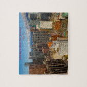 Skyline Vancouver. Jigzaag Puzzle Legpuzzel (Verticaal)