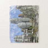 Skyline Vancouver. Legpuzzel (Verticaal)