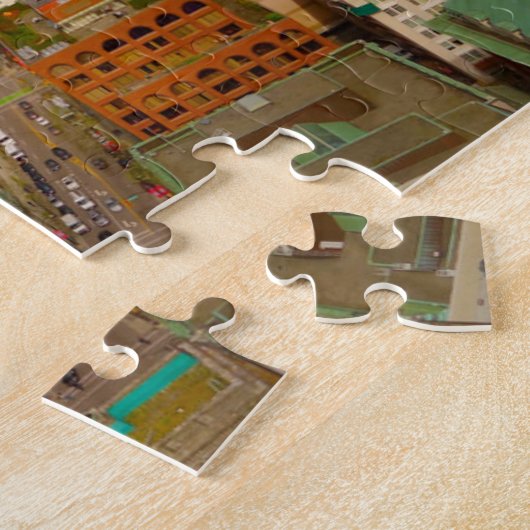 Skyline Vancouver. Legpuzzel (Zijkant)