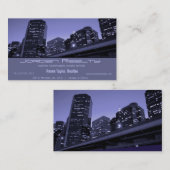skyline vastgoedvisitekaartje visitekaartje (Voorkant / Achterkant)