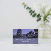 skyline vastgoedvisitekaartje visitekaartje (Staand voorkant)