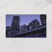 skyline vastgoedvisitekaartje visitekaartje (Achterkant)