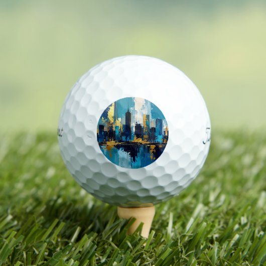 Skyline View Golf Balls Golfballen (Insitu Shirt)