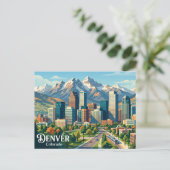 Skyline VS Briefkaart (Staand voorkant)