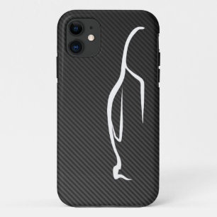 Skyline White Silhouette Logo iPhone 11 Hoesje