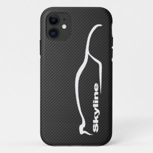 Skyline White Silhouette Logo Case-Mate iPhone Case