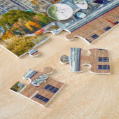 Skyline Winnipeg Canada. Jigzaag Puzzle Legpuzzel (Zijkant)