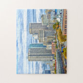 Skyline Winnipeg Canada. Legpuzzel (Verticaal)