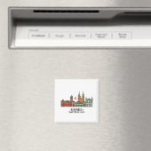 skylinebasel-design magneet (Insitu (Vaatwasser))