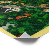 Skyliner Uitzicht dat naar het zuiden over Ashland Poster (Hoek)