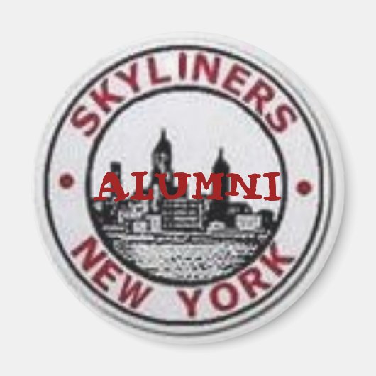 Skyliners Alumni Magneten (Voorkant)