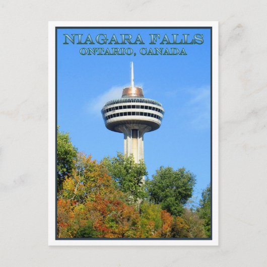 Skylon Tower, Niagara Herfsten, Ontario Briefkaart (Voorkant)