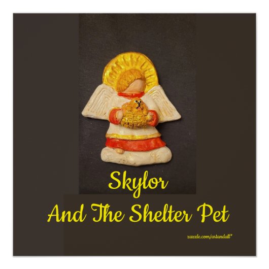 SKYLOR EN DE SHELTER PET Glossy Poster (Voorkant)