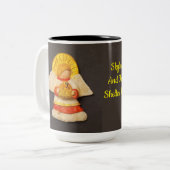 SKYLOR EN HET HUISDIER TWEEKLEURIGE KOFFIEMOK (Voorkant links)