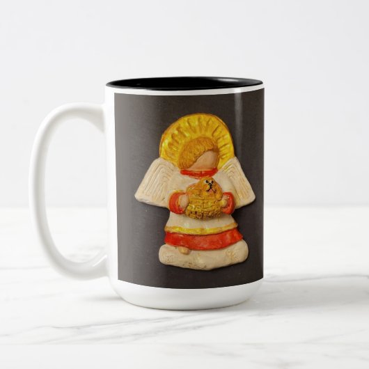 SKYLOR EN HET HUISDIER TWEEKLEURIGE KOFFIEMOK (Links)