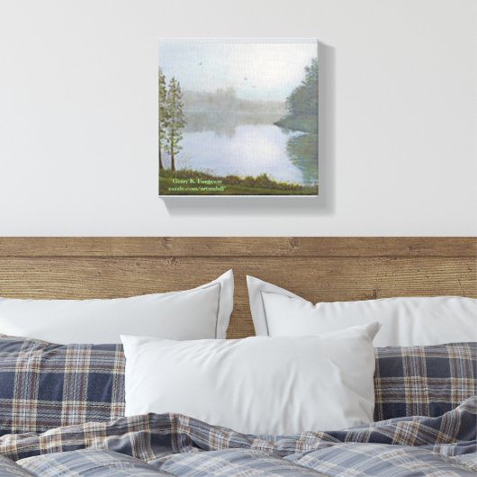 "Skylors Meadow" Canvas Afdruk (Insitu (Slaapkamer))