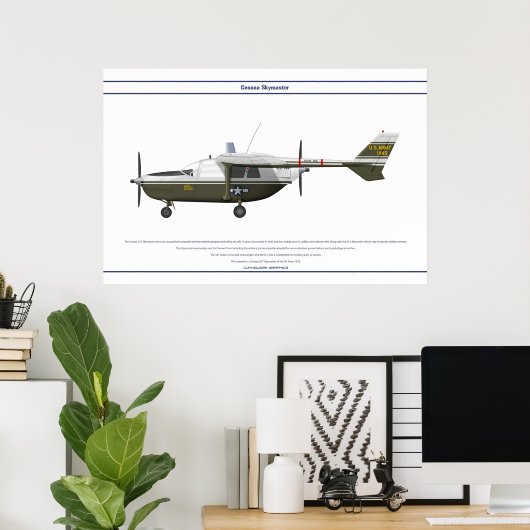 Skymaster USA 4 Poster (Thuiskantoor)