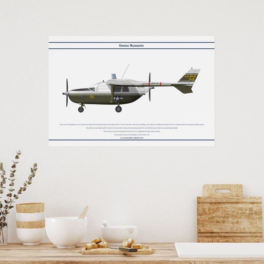 Skymaster USA 4 Poster (Keuken)