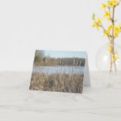 Skymount Pond in Ice Note Kaart (Gele Bloem)