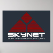 Skynet Logo Poster (Voorkant)
